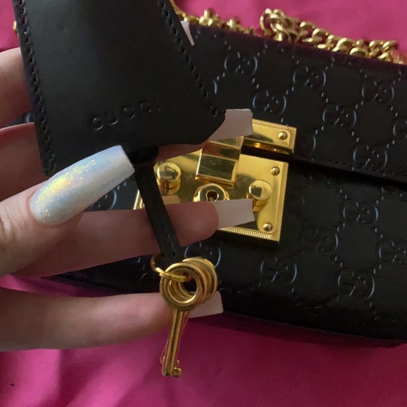Black padlock gucci bag - Picture 4 of 4